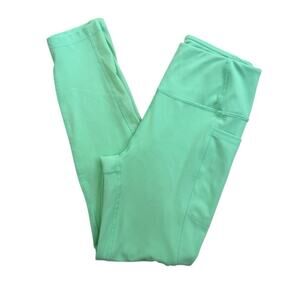 Gottex Light Green High Waist Leggings Small